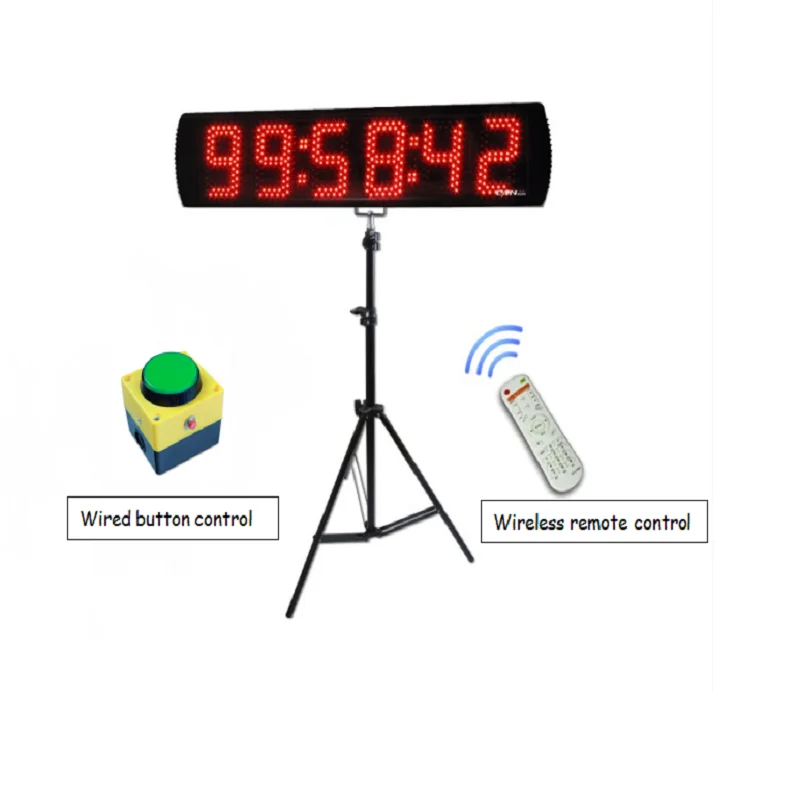 timer-tripod-button Ganxin 5 ''6 цифр программируемый светодиодный таймер обратного отсчета - Цвет: timer-tripod-button