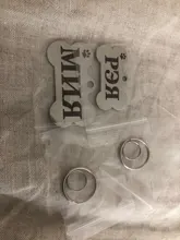 Collar-Accessories Dog-Tag Engraved-Tel Sex-Name-Tag Dogs Kitten Pupp Pet-Dog Stainless-Steel