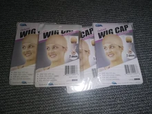 2 unidades/Paquete de gorro de peluca, red para tejer, redes para peluca, malla para peluca elástica, gorra para hacer pelucas, tamaño libre