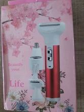 Depiladora 5 en 1 para mujer, afeitadora femenina para depilación, depiladora facial, Bikini, depilatorio P40