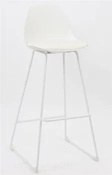 

Stool TOWER, white epoxy, casing and upholstered white