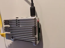 Sd-Card-Reader Switch-Power Raspberry Pi Aluminum-Case 3A 64 32GB 4-Model Hdmi-Compatible-Cable