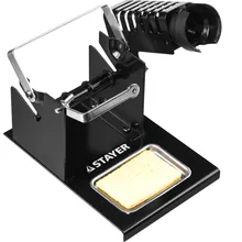 Подставка для паяльника штампованная с держателем STAYER 55321