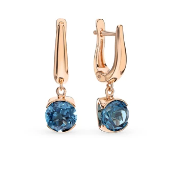 

Sunlight gold topaz earrings