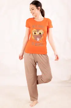 

Armonika Women Top The Owl Six Zigzag Pattern Sleepwear KIT ARM-20Y099019