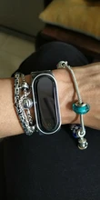 Pulsera de Metal para Xiaomi Mi Band 3, 4, 5, 6, sin tornillo, de acero inoxidable