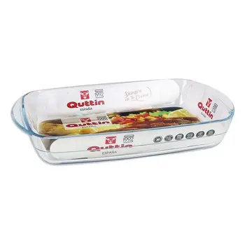 

Serving Platter Quttin 2,2 l Crystal (32,5 x 20,2 x 5,2 cm)
