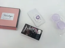 Lentillas de colores, lentes de contacto de Color rojo, azul, verde, para Halloween