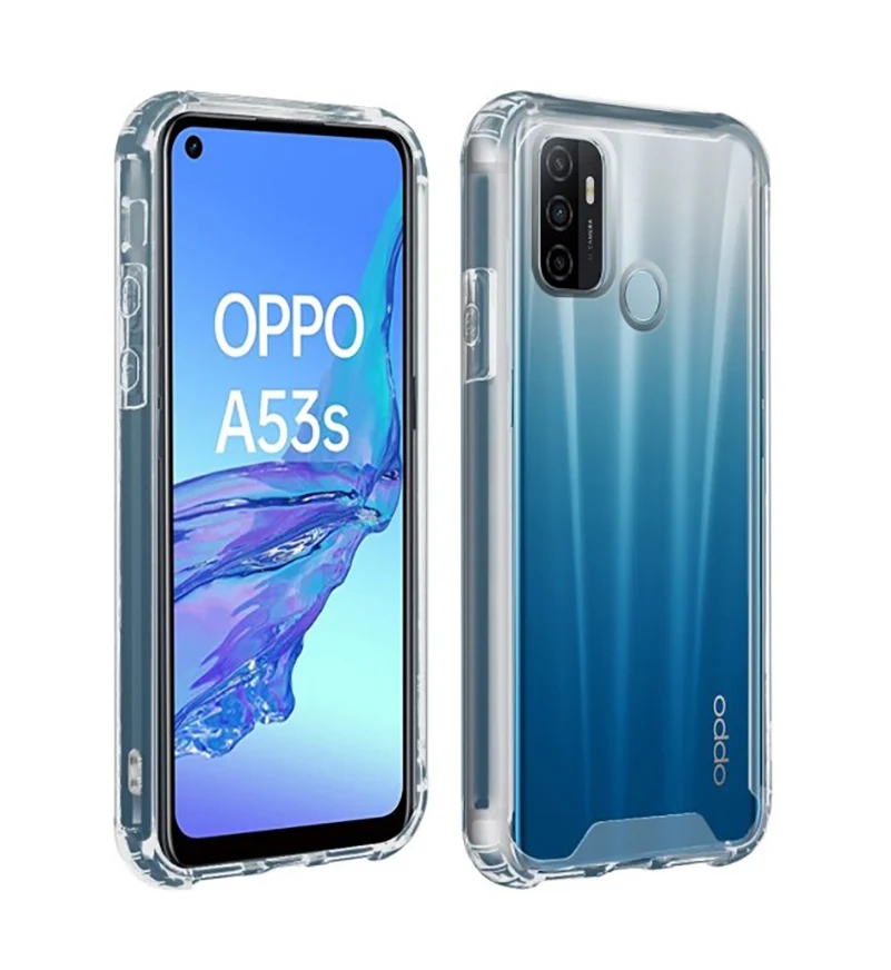 Funda para OPPO A53 y A53S Carcasa Antigolpes Premium Gel Transparente con  Esquinas reforzadas Antishock - AliExpress