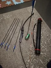 Tiro con arco recurvo arco de derribo 40lbs recto arco largo con fibra de vidrio flechas de caza al aire libre tiro Accesorios