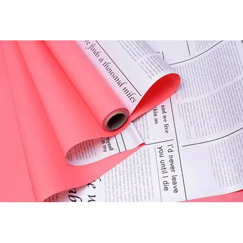 

78538 film matte 60 cmh10m newspaper white red