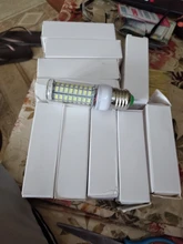 Candle-Light Lampara Corn-Bulb Bombillas E14 69 GU10 B22 72leds E27 220v G9 5730SMD 48