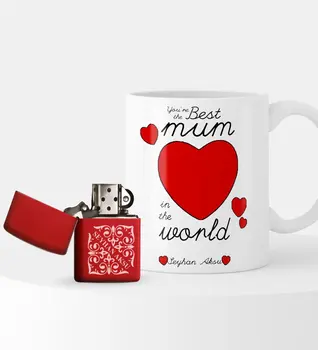 

Personalized World Best Mother Of Lighter and Mug Set-12