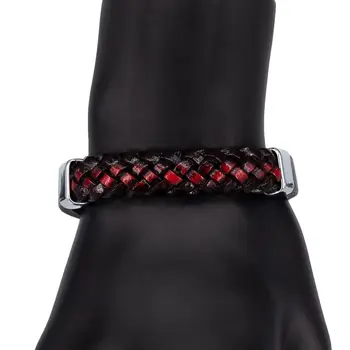 

Leather bracelet otokodesign 54916 (black, magnetic lock, genuine leather)