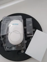 KERUI-botón inalámbrico M518 de autogeneración, 52 canciones, 5 niveles de volumen opcionales, No necesita batería, timbre autoalimentado