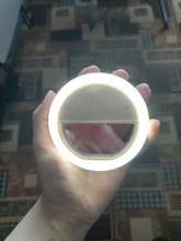 Selfie-Lamp Enhancing-Lights Led-Fill-Light-Ring Phone-Camera Beauty Clipon Novelty Night-Darkness