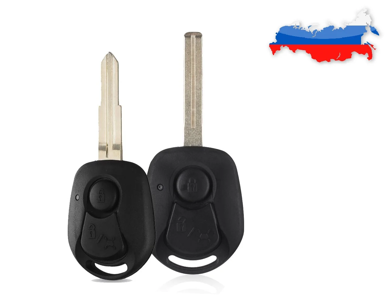 Корпус ключа 2 кнопки для SSANGYONG ACTYON KYRON REXTON | Автомобили и мотоциклы