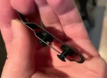 Kydex-Clips de cintura con Clip para Clip trasero, 1 pieza, accesorios de funda, parte trasera, K/de cintura con Clip N8U4