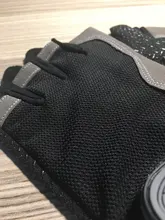 AOLIKES-guantes de ciclismo antideslizantes, para acampar, senderismo, gimnasio, Fitness, medio dedo