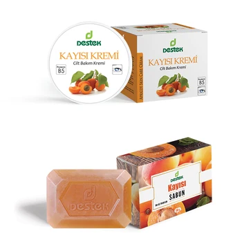 

Natural Apricot Cream + Natural Apricot Soap (2 in 1)