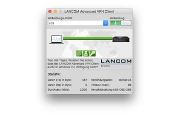

Lancom Advanced VPN Client Mac OS X, Upgrade, 1 Licence