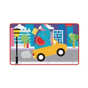 

ELEPHANT carpet Room Small Soft, Multicolored (Arditex AD-FP10179)