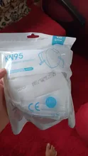 Mascarilla facial ffp2 KN95 con filtro, máscara antipolvo con ventilación, 100 Uds.