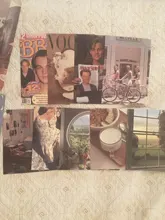 Póster Retro Ins, papel decorativo de pan, 13 hojas, accesorios para fotos, Postales creativas Diy, colocación, Adhesivo de pared de fondo