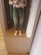 Denim Jeans Women Trousers Letter Embroidery Loose-Pants Spring Vintage Girl Female Straight