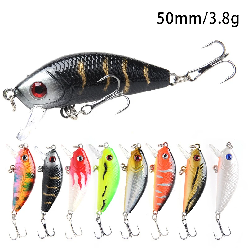 

Fishing Lures Wobbler Bait Floating Wobblers Hard Bait Isca Artificial 5cm/3.8g Lake Minnow Bass Fishing Sea Bass Fishing Lures