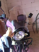 Motocicleta negro parabrisas para Honda Hornet CB400 CB600 CB750 CB900 CB919 CB250 CB 400, 600, 750, 900, 919, 250