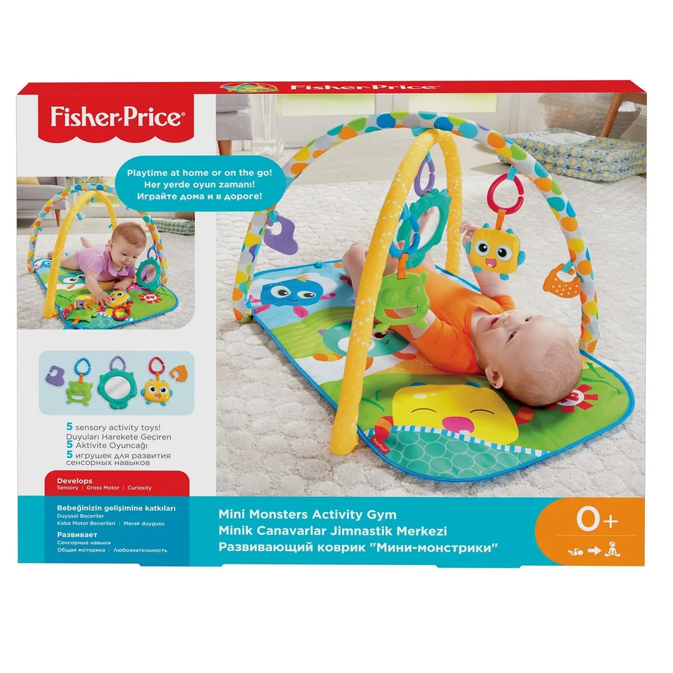 fisher price mini monsters activity gym