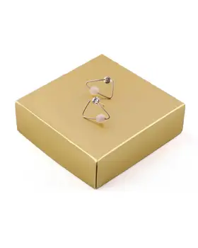 

Goo Design Minimal 925Ayar Silver Pink Quartz Earrings