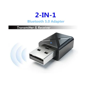 

Bluetooth 5.0 Audio Receiver Transmitter Mini Stereo Bluetooth AUX RCA USB 3.5mm Jack For TV PC Car Kit Wireless Adapter