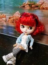 ICY DBS-Muñeca Blythe desnuda, cuerpo articulado desnudo con conjunto de mano, muñeca de chica de moda AB, precio especial