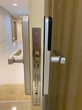 Cerradura intelige X5 impermeable Tuya biométrico de huellas dactilares de seguridad inteligente WiFi inteligente APP contraseña cerradura electrónica