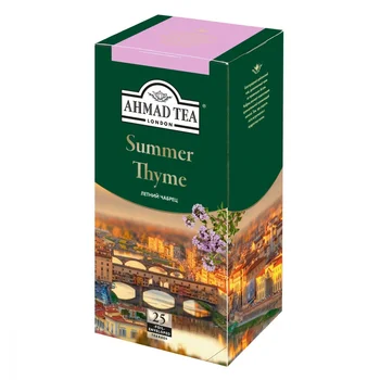 

Tea Ahmad "summer thyme", black with thyme, 25 bags