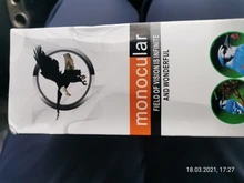 Telescopio monocular portátil, binoculares de plástico deportivos, 16x52, 66/8000M, ideal para exteriores y deportes al aire libre, alta altura, prismáticos, negro