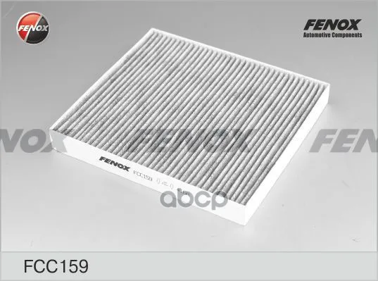 Фильтр Салонный Угольный Opel Astra G 98-05, H 04- 1.4, Zafira 99- 1.6-2.0, 1.7-2.2dti Fcc159 FENOX арт. FCC159