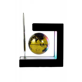 

Levitating globe with handle (Gold) (D-9 cm)