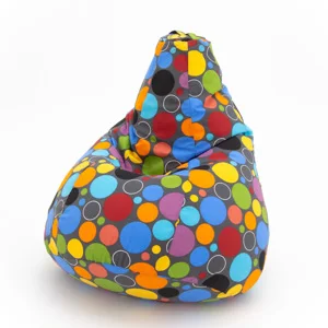 Armchair bag pear Oxford water repellent waterproof rainproof large soft frameless pouf ottoman for Home Cottage