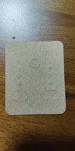 50 Uds 3,8x4,8 cm pendiente pantalla Tarjeta de pendiente arete titular en blanco etiquetas de papel Kraft para DIY pendientes de gota largos tarjeta para presentación de joyas