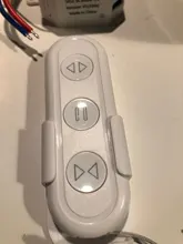 Módulo de relé wifi+RF de enchufe con control remoto para persianas, Módulo de control de persianas y cortinas motorizadas, para Smart Life, Tuya, Alexa y Google Home