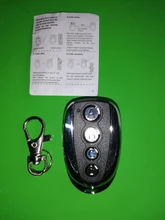 Control remoto universal para puerta de garaje, mando a distancia bonito con código, duplicador para coche, abridor con clonación, 433MHZ, enrollable, 4 llaves