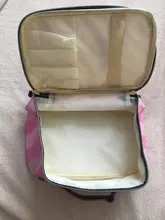 FUDEAM-Bolsa de cosméticos portátil de cuero para mujer, almacenamiento de artículos para la higiene de viaje, bolso organizador, estuche de maquillaje impermeable para mujer