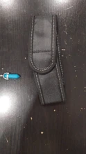 Bolsa de nailon para linterna, funda de cinturón para acampar al aire libre, caza, linterna LED, para senderismo, 1 Uds.