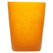 

Memento Set 6 cups glass pulegoso without shank Mandarin