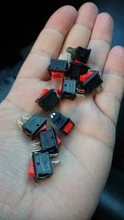 Snap-In Rocker-Switch Boat Position SPST On-Off KCD1 3A 15--10mm 10pcs/Lot 2p Single-Pole