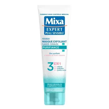 

MIXA Mask Purifying Scrub Without Grain-For sensitive skin-150 ml