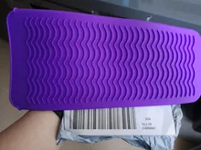 Herramienta de Peinado para rizar el pelo, plancha multifunción antideslizante, plana, de silicona, resistente al calor, estera de viaje, bolsa